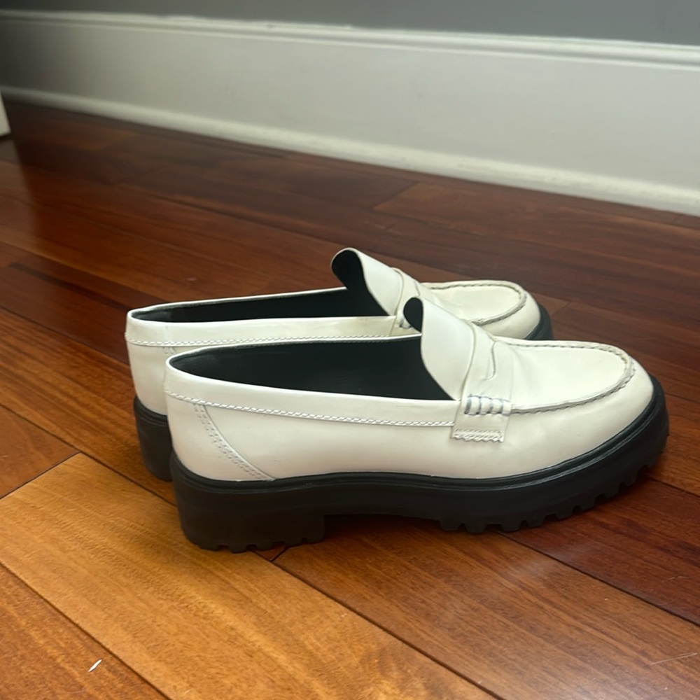 Reformation Agatha Loafer - White!